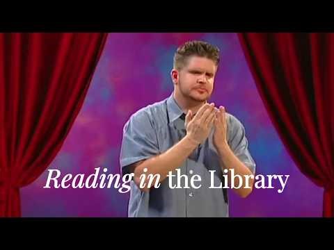 Classic ASL Storytelling Produced by Ben Bahan: “Reading in the Library“