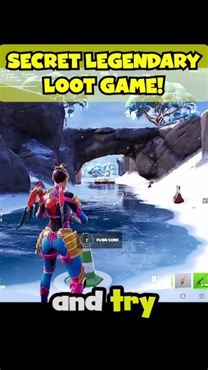 *SECRET* LEGENDARY MINI GAME LOOT IN FORTNITE! Chapter 7 season 2!