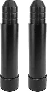 Jiawu Outboard Transom Saver, 2PCS Boat Transom Saver, Wedge Transom Rubber Outboard Motor Support Toter Support, Bass Boat Accessories for Outboards Motor Trim Tilt Systems (Black)