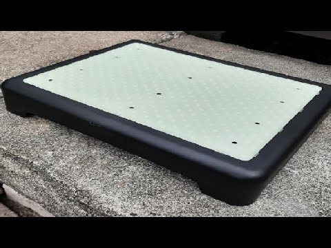 Ideamake Mobility Step Stool, Glow in The Dark Portable Non Slip Step Platform for Adult Elderly Kid