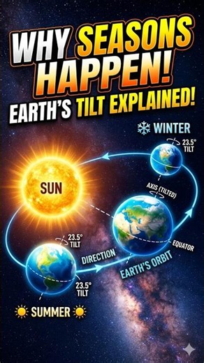 why seasons occur 3d explanation🌎 #facts #geographythroughmaps #geography #animation