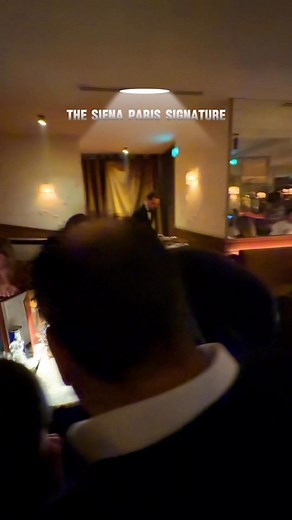 The Siena paris 🇫🇷Italian Restaurant with pub spirit is amazing 😲😲😲 | Leakena Chum