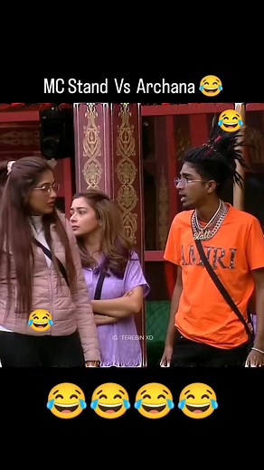 MC stand 🆚 archana fight in bigg boss 😂🤣 #BiggBoss #mcstand #Archana #fighyfunny #starseverywherefypシ゚viralシypシ゚viralシhtag | Da Chikon