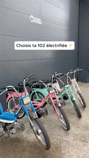 Vous auriez choisi laquelle ? ☺️ #NOIL #pourtoi #moped #retrofit