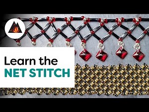 Seed Bead Net Stitch: The Ultimate Guide For Seed Bead Lovers