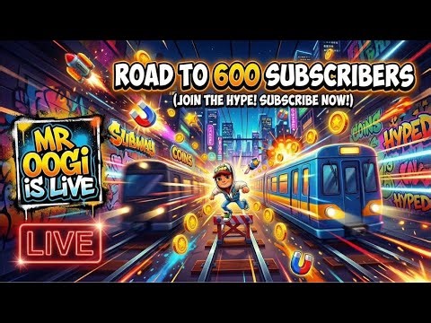 🚨LIVE Subway Surfers : 1 MILLION WORLD RECORD😱#subwaysurfers #subway #SubwaySurfersLive
