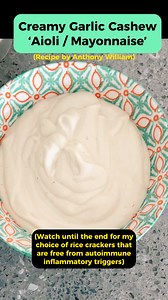 Dairy free vegan aioli / dip : mayonnaise recipe - Garlic Cashew Aioli! 🙌🏻 (recipe in video) Recovery Nutrition is step 2 in my unique holistic 4-Step Chronic To Cured Recovery Method for fatigue and Hashimoto’s autoimmune symptoms🌻 📚 Book: From Chronic To Cured (The 4-Step Holistic Thyroid Recovery Method) by Terese Millhouse - digital and audiobook versions out now via link below, or paperback version via Amazon or Fullers Bookshop in Hobart 🔥💚👇🏻 Https://ebook.fromchronictocuredwellnes