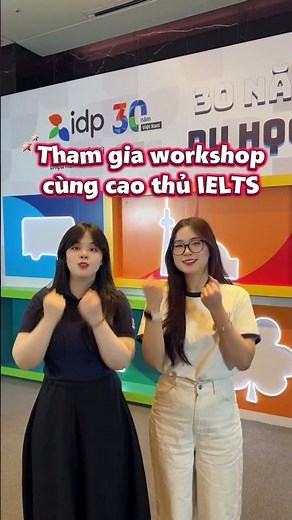👥 Lập hội tới Ngày hội IELTS để vừa săn ưu đãi 500k, vừa được tham gia thi thử trên máy MIỄN PHÍ 😎🔥
