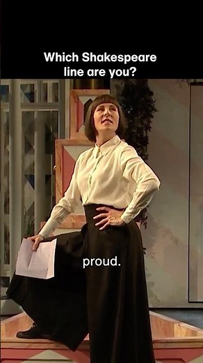 Aren't we all a bit Shakespeare #NationalTheatreatHome