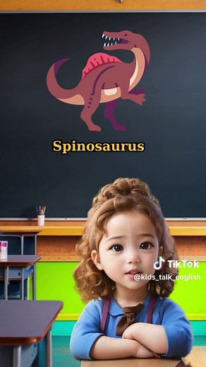 Learn Dinosaur Names in English for Kids