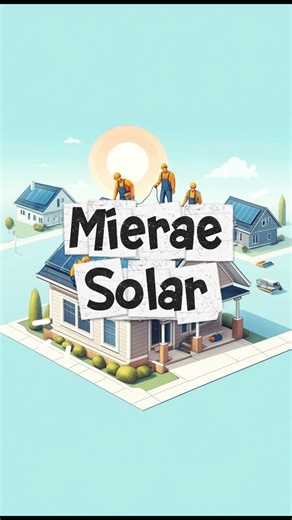 Solar Is The Future ⚡ | Mee Intini Power Plant Ga Marchukondi | Mierae Solar #viral