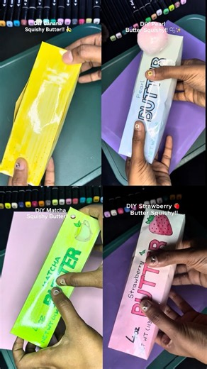 DIY Butter Squishy!! 🧈 ✨| Paper Squishy Tutorial #diy #squishy #craft