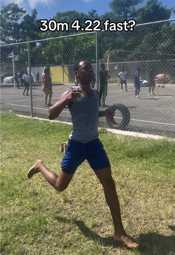 Ronaldo Clarke's Impressive 30m Speed Test Results