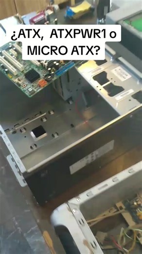 ¿ATX. ó ATXPWR1, Cómo saber y encontrar el modelo de mi motherboard y que tipo de gabinete corresponde?. #computación #serviciotécnico
