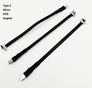 [Hot Item] Ultra-Slim USB Type C OTG Flexible Charge Cable for Devices