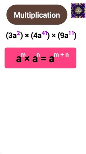Multiplication of expressions Algebraic number Maths funs #brainteaser #mindbendingquiz