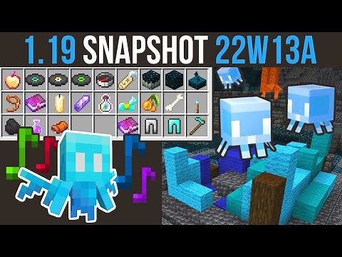 Minecraft 1.19 Snapshot 22W13A New Ancient City & The Redstone Secrets Below...