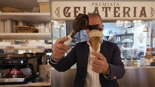 Inside gelato shop that served Pope Francis' favorite sweets