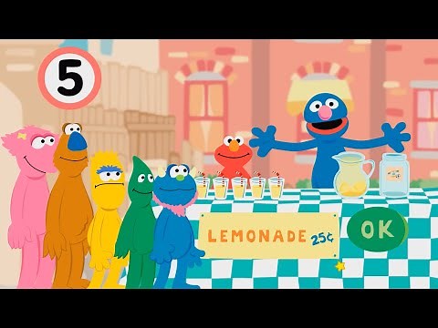 Sesame Street Game: Elmo and Grover's Lemonade Stand