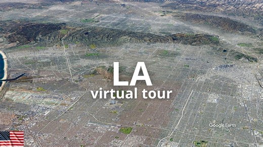 Los Angeles, California – Aerial Tour of the City