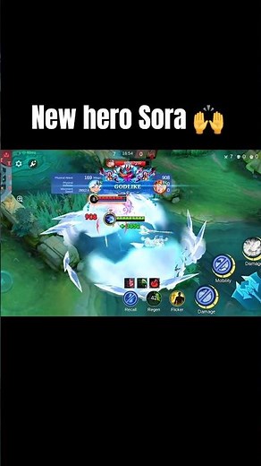 New Hero Sora Gameplay Preview | After Obsidia | All 3 Gears Showcase | Mobile Legends