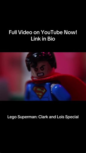 Lego Superman was NOT messing around 😳 #brickfilm #lego #superman #legosuperman