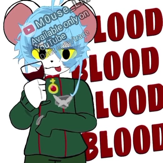 Bloodpop #animation #terriblemouse #alightmotion #animación