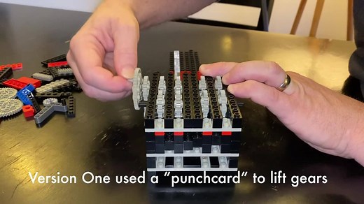 Making an All-Mechanical, Programmable LEGO Robot (Created by Owen Brimijoin | Instructions: https://bit.ly/3dWYPfv) | Beyond the Brick