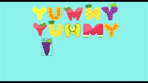 Fruity Alphabet Clipart, Fruit Letters SVG, PNG, Eps, Ai Files - Watermelon, Lemon, Orange, Kiwi, Pineapple Strawberry, Grape Fruit Fonts - Etsy
