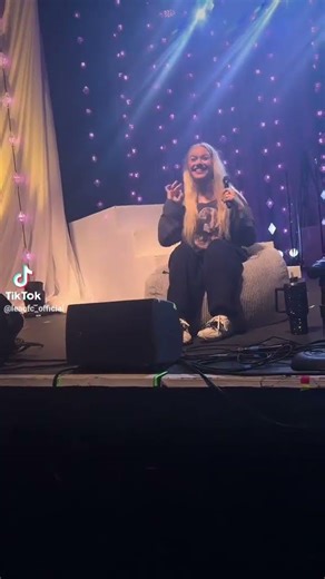 Freya coming on stage! #viral #freyaskye #concert #live #vip not my video!