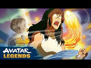 Korra’s Most POWERFUL Bending Moments Ever, Part 2 ⛰️🔥🌪🌊 | 44 Minute Compilation | Avatar