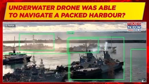 'Russia's diesel-electric submarine erupts in explosion'. Ukraine claims world's first underwater drone attack. Ukraine's State Security Service releases video. Video shows the submarine docked at Novorossiysk. Underwater drone was able to navigate a packed harbour? Russia, meanwhile, denies any damage caused by the attack. Russia: 'Not a single ship damaged as a result of sabotage'. Russia's diesel-electric submarines are extremely lethal. Russia's improved kilo-class subs carry Kalibr missiles