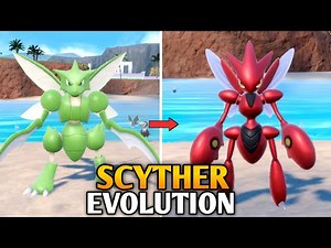 How To Evolve Scyther Into Scizor In Pokemon Scarlet & Violet | The Teal Mask DLC