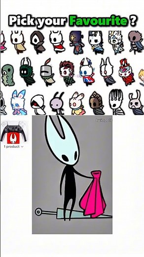 Pick your favourite Knight skin - Hollowknight Silksong