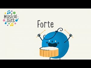 Meet Forte | Musical Dots | Teaching Music Terms to Children