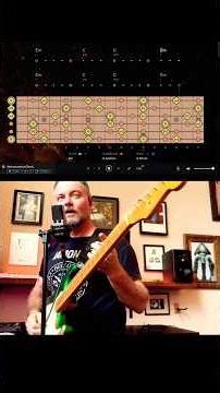 Short Guitar Lesson: Classic Rock Progression Rhythm & Solo (Astronomy to Aqualung) pt 2 #alphajams
