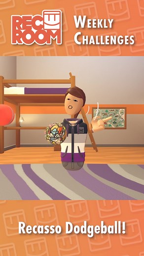 Rec Room Weekly Item: Picasso Dodgeball Skin & Quest Challenges