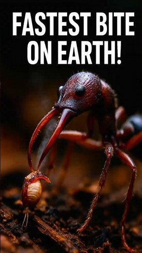 Dracula Ant’s Deadly Jaw Snap ⚡🐜 | World’s Fastest Strike | Gurish Discovery