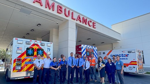 Fla. hospital renovates ambulance bay to hold 13 rigs at a time