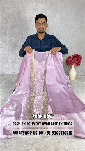 Best Lavender Ethnic Wear | Direct Manufacturer Se 🛍️✨ #shorts #shortsfeed