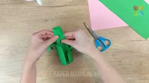 1M views · 2.1K reactions | Beautiful paper tulilp craft :) | Paper Magic | Facebook