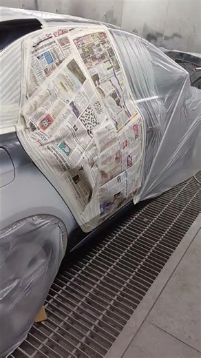 "Audi Painting Work in Progress – From Workshop to Showroom Shine! ✨"