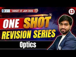 IIT JAM Physics Optics 2025 | Optics One Shot Revision Series - Must Watch!