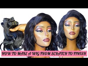 How To : Make A Wig Like A Pro! || Scratch To Finish || Beginner Friendly