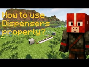 Minecraft Redstone: Dispenser delay - Super Simple
