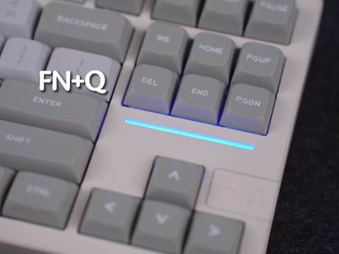 EPOMAKER x Feker Galaxy80 Wireless Mechanical Keyboard, Aluminum Alloy Gasket-Mounted, BT5.0/2.4G/USB-C, Hot Swappable, NKRO Creamy (Purple, Marble White Switch)