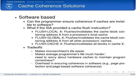 14.2Cache Coherence解决方法概述