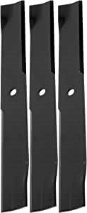 Amazon.com : Exmark 103-2510-S Low Lift Blade Lazer Z Turf Tracer AC AS LC XP XS Turf Ranger 3 Pack : Patio, Lawn & Garden