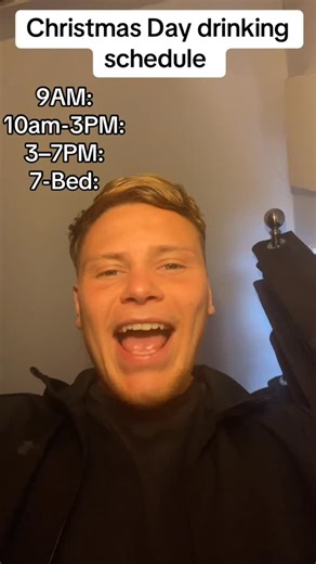 Will Gee on Instagram: "Christmas day drinking schedule #reel #alcohol #pint #pubs #bar"