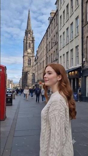 The Most Iconic Walk to Edinburgh Castle 🏰✨
